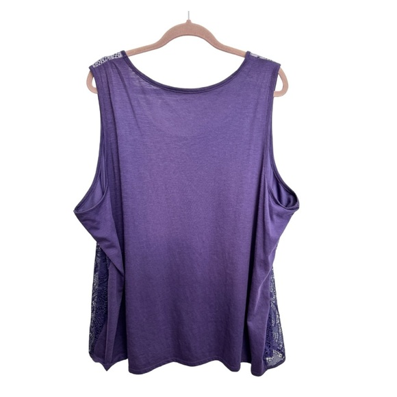 Pennington's Purple Lace Top - Picture 3 of 10